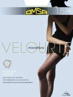 Dámské punčochové kalhoty Velour 15 - OMSA