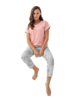 Dámské pyžamo Luna 342 v plné délce M-2XL