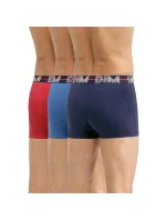 Pánské boxerky 3 ks DIM POWERFUL BOXERS 3x - DIM - červená