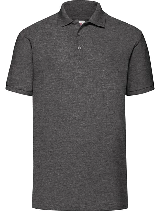 Fruit of the Loom 65/35 Pique Polo Piqué polo 16.3402 dark heather grey Fruit of the Loom 65/35 Pique Polo Piqué polo 16.3402 dark heather grey