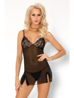 Dámská košilka Mokiniann chemise + tanga + nákrčník ZDARMA! - LivCo Corsetti Dámská košilka Mokiniann chemise + tanga + nákrčník ZDARMA! - LivCo Corsetti