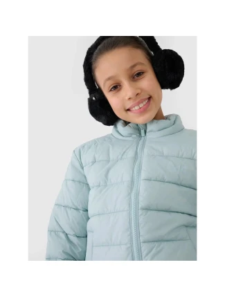 Dívčí péřová bunda se syntetickou výplní 4F 4FJWSS25TDJAF515-47S