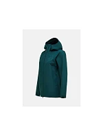 Dámská bunda PEAK PERFORMANCE W Treeline Hipe 2.5L Shell Jacket, zelená barva Dámská bunda PEAK PERFORMANCE W Treeline Hipe 2.5L Shell Jacket, zelená barva