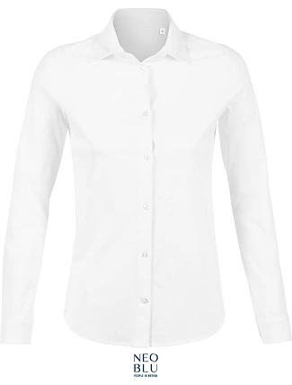 NEOBLU Balthazar Women Halenka s dlouhým rukávem 24.3199 optic white NEOBLU Balthazar Women Halenka s dlouhým rukávem 24.3199 optic white