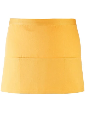 Premier PR 155 Krátká zástěra do pasu s kapsou "Colours" 39.0155 sunflower Premier PR 155 Krátká zástěra do pasu s kapsou "Colours" 39.0155 sunflower