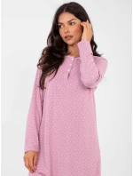 DU KN noční košile FP 105.36 tmavě růžová