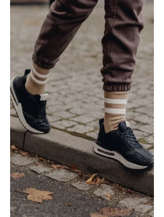 Netlačící dámské žebrované ponožky W.995 Netlačící dámské žebrované ponožky W.995