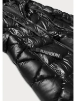 Černá prošívaná dámská zimní bunda S'west (B8268-1)