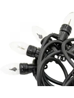 OSVĚTLENÍ SVĚTELNÉHO ŘETĚZCE IMITUJÍCÍHO PLAMEN 10LED