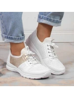 Pohodlná polobotka Rieker W L3254-80 bílá