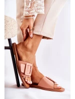 Dámské módní pantofle růžový Sylvia