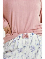 3456 DÁMSKÉ DLOUHÉ PYŽAMO CAROLINE M-XL