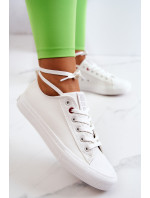Low Leather Trainers Big Star JJ274007 White