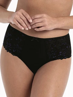 Suzette kalhotky vyšší+ 1953 black - RosaFaia