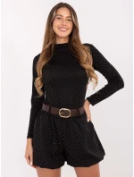 Šortky MI SN 122408.57 černé Šortky MI SN 122408.57 černé