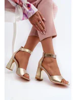 Sandály na podpatku  model 197090 Step in style