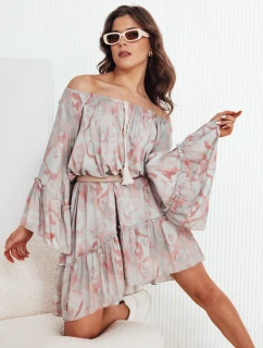 Španělské šaty FIONUALA šedé FashionStreet EY2482