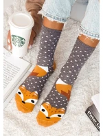 Milena ponožky 0200-124 Fox and Dots 37-41 Milena ponožky 0200-124 Fox and Dots 37-41