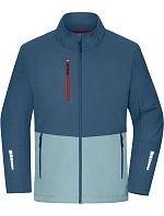 Daiber JN 1886 3-vrstvá softshellová bunda 02.1886 deep blue/steel blue