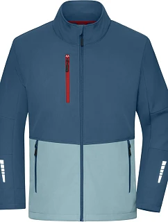 Daiber JN 1886 3-vrstvá softshellová bunda 02.1886 deep blue/steel blue