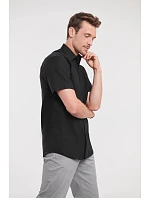 Russell Athletic 923M Košile Oxford s krátkým rukávem 11.923M black Russell Athletic 923M Košile Oxford s krátkým rukávem 11.923M black
