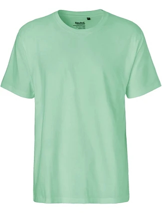 Neutral O 60001 Pánské tričko z těžké bio bavlny 77.6001 dusty mint Neutral O 60001 Pánské tričko z těžké bio bavlny 77.6001 dusty mint