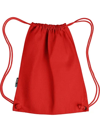 Neutral O 90020 Fairtrade Sportovní vak z bio bavlny 77.9020 red