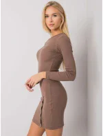 Šaty RV SK 7246.29 hnědá Šaty RV SK 7246.29 hnědá