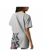 Šedé tričko Reebok Faves