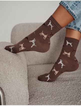 Milena ponožky 0200-199 Psy 37-41