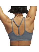 Dámská sportovní podprsenka adidas Coreessentials Medium-Support šedá HD7686