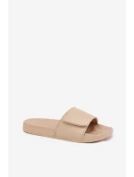Dámské Pantofle Béžové 4FMM00FFLIF031A-83S