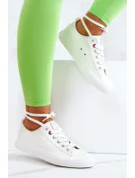 Low Leather Trainers Big Star JJ274007 White Low Leather Trainers Big Star JJ274007 White