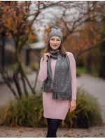 Dámský set šály a čepice Vuch Nurit Set Grey