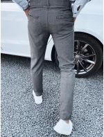 Pánské tmavě šedé kalhoty FashionStreet UX4384