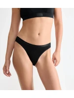 Dámské kalhotky GO Daily Cotton Mini - BLACK - černé 0004 - SLOGGI