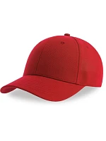 Atlantis Headwear Joshua 6 panelová baseballová kšiltovka 33.0109 red Atlantis Headwear Joshua 6 panelová baseballová kšiltovka 33.0109 red