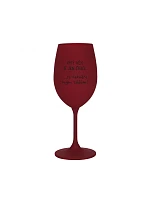 PRÝ VĚK JE JEN ČÍSLO - bordo sklenice na víno 350 ml