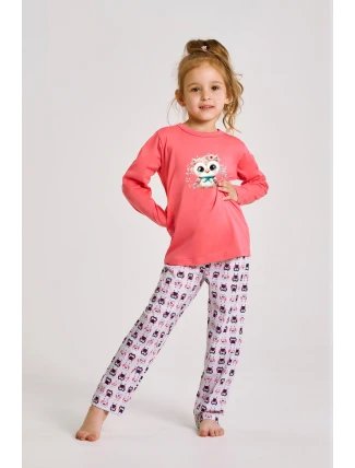 3487 DÍVČÍ DLOUHÉ PYŽAMO EMMA 122-140