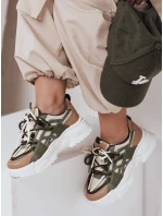 Dámské sportovní tenisky RUNWIN green FashionStreet ZY0611 Dámské sportovní tenisky RUNWIN green FashionStreet ZY0611