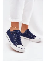 Dámské nízké tenisky Big Star – tmavě modré