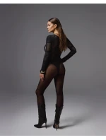 Dámské punčochové kalhoty Patrise Yours černé - Obsessive