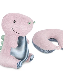 Cestovní opěrka hlavy 2v1 polštář-maska CUDDLY - Spokey