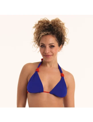 Style Luisa Top Bikini - horní díl 8804-1 modrá oceán - RosaFaia Style Luisa Top Bikini - horní díl 8804-1 modrá oceán - RosaFaia
