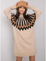 LC SK 0098 šaty.37X béžová
