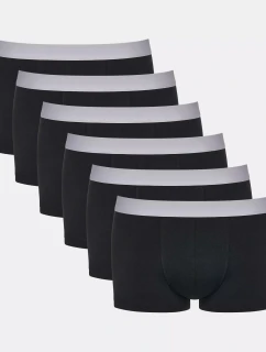 Pánské boxerky GO ABC 2.0 Hipster 6P - BLACK - černé 0004 - SLOGGI