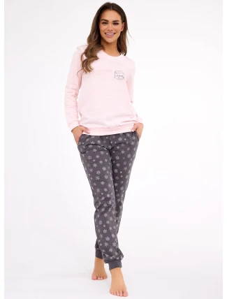 Pyžamo Cornette 163/461 Snow long/r 3XL-5XL dámské