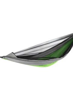 CHLADNÝ TURISTICKÝ HAMMAK PRO 2 OSOBY 300x140 cm S ODNÍMATELNÝM MOSKITEM