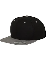 Flexfit 6089M 6 panelová Snapback kšiltovka 55.6089 black/silver