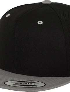 Flexfit 6089M 6 panelová Snapback kšiltovka 55.6089 black/silver